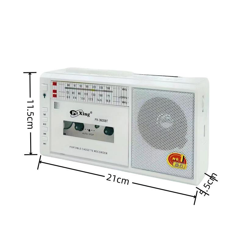 Солнечный аварийный радиоприемник USB AM/FM/SW многодиапазонный радиоприемник стерео беспроводной Bluetooth MP3 аудио кассетный плеер/рекордер AM радио