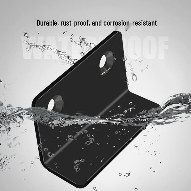 L-образный магнитный дверной стопор: Невидимый, не требующий сверления, тонкий лист для раздвижных дверей, ящиков и шкафов.