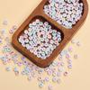 Home Party Supplies Material Letter Beads Bracelet A-Z 100Pcs For Jewelry Fashion DIY Handmade Accessories Making