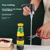 BJ 304 Stainless Steel Oyster Sauce Dispenser, Oyster Sauce Pump Head, Oyster Sauce Squeeze Nozzle, Oyster Sauce Pump Mouth