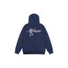 Mens Unisex Hooded Sweatshirt Letter Print Loose Fit Casual Top