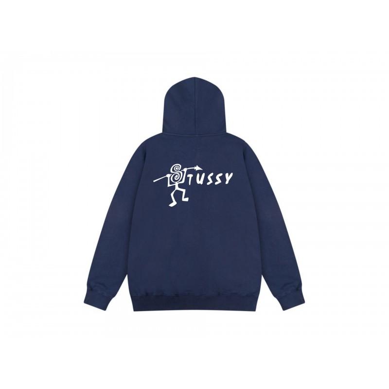 Mens Unisex Hooded Sweatshirt Letter Print Loose Fit Casual Top