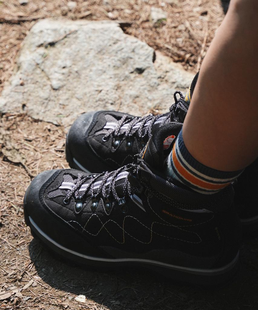 Caravan Gk83-02 Grand King Gore-Tex Multi Trekking Shoes (Charcoal Gray)