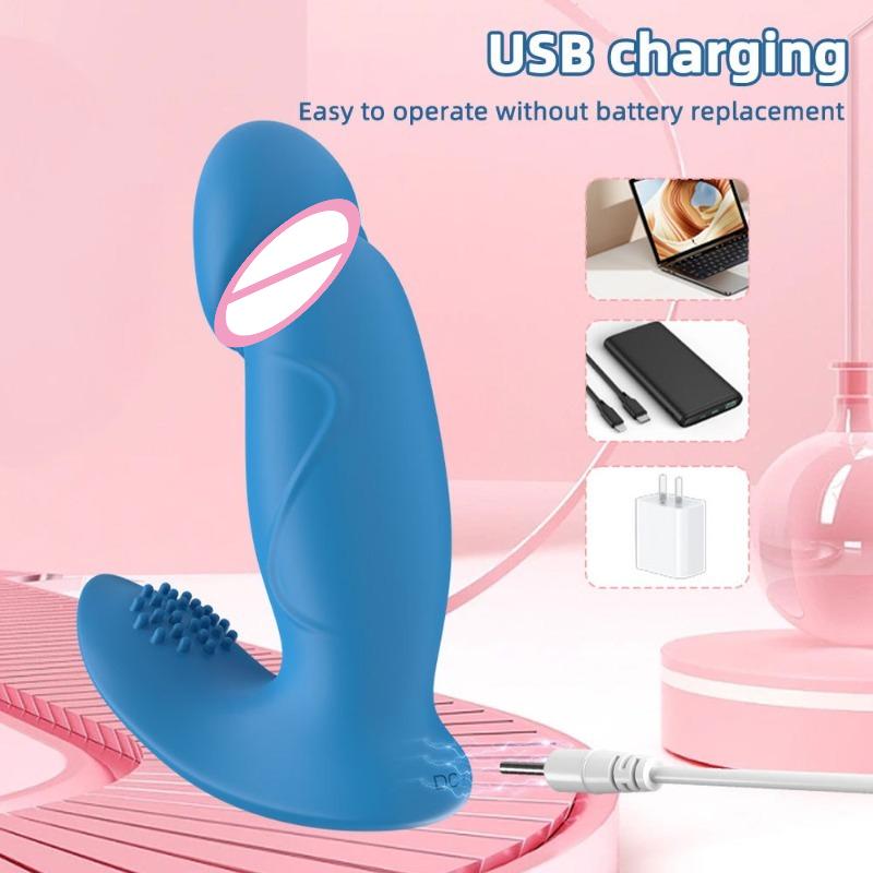 Реалистичный вибратор-дилдо с двойным мотором, сильной вибрацией, стимулятор точки G и клитора, эротическая секс-игрушка для взрослых для женщин