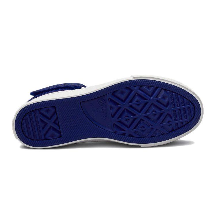 Converse Кроссовки Pro Blaze Casual Устойчивые к истиранию Высокие Скейтбордические Серебристо-серые Детские 672123C