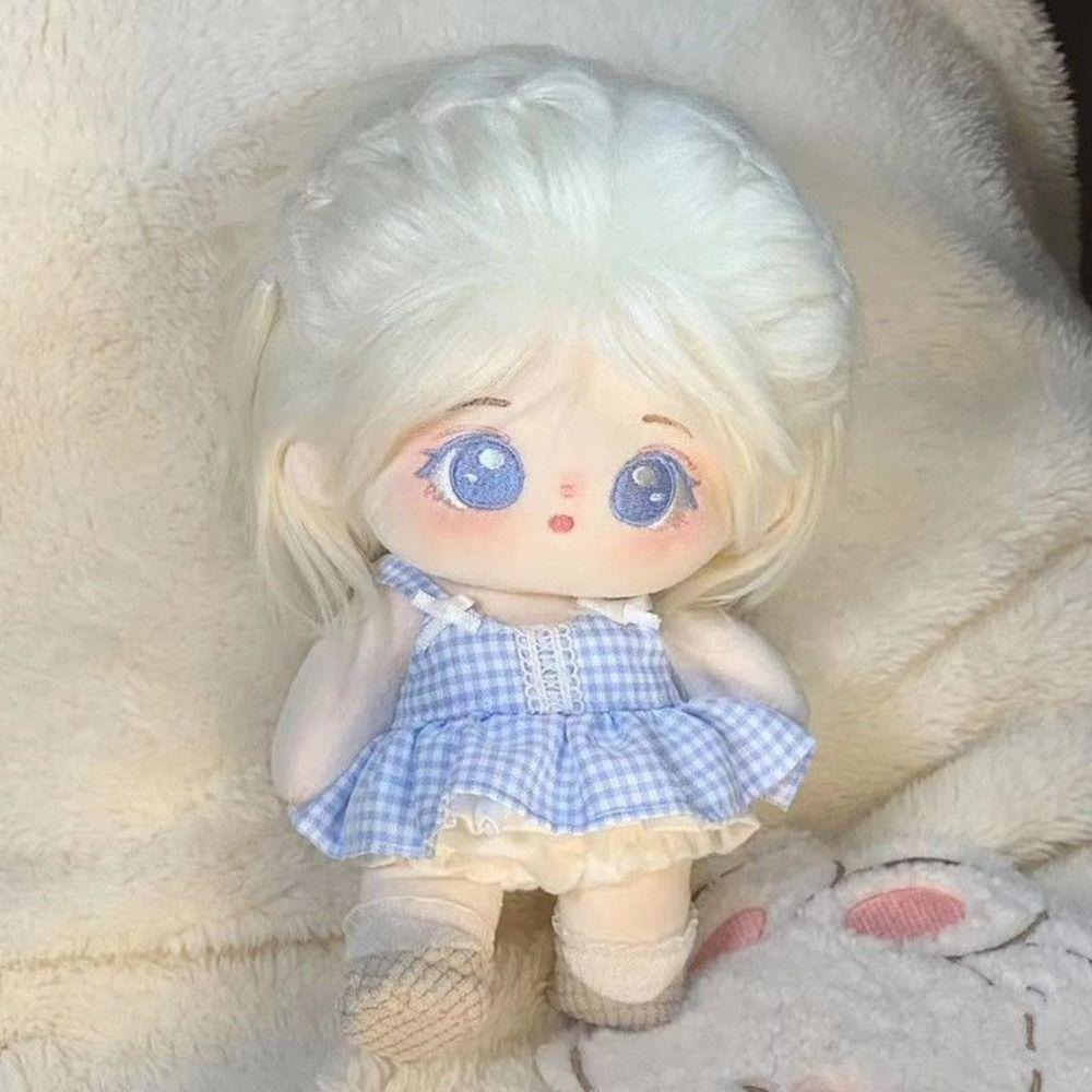 Красивая одежда для 20-сантиметровой хлопковой куклы, модная толстовка, трендовый K-pop наряд для плюшевых кукол