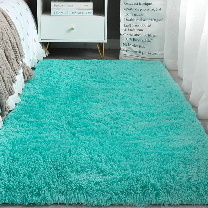 Зимнее домашнее прикроватное одеяло для спальни, одеяло для гостиной, журнального столика, утолщенное плюшевое противоскользящее коврик для комнаты