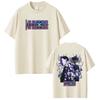 Anime Hunter x Hunter Phantom Troupe Members Comic Print Short Sleeve T-shirt, Unisex Loose Pure Cotton Casual T-Shirt