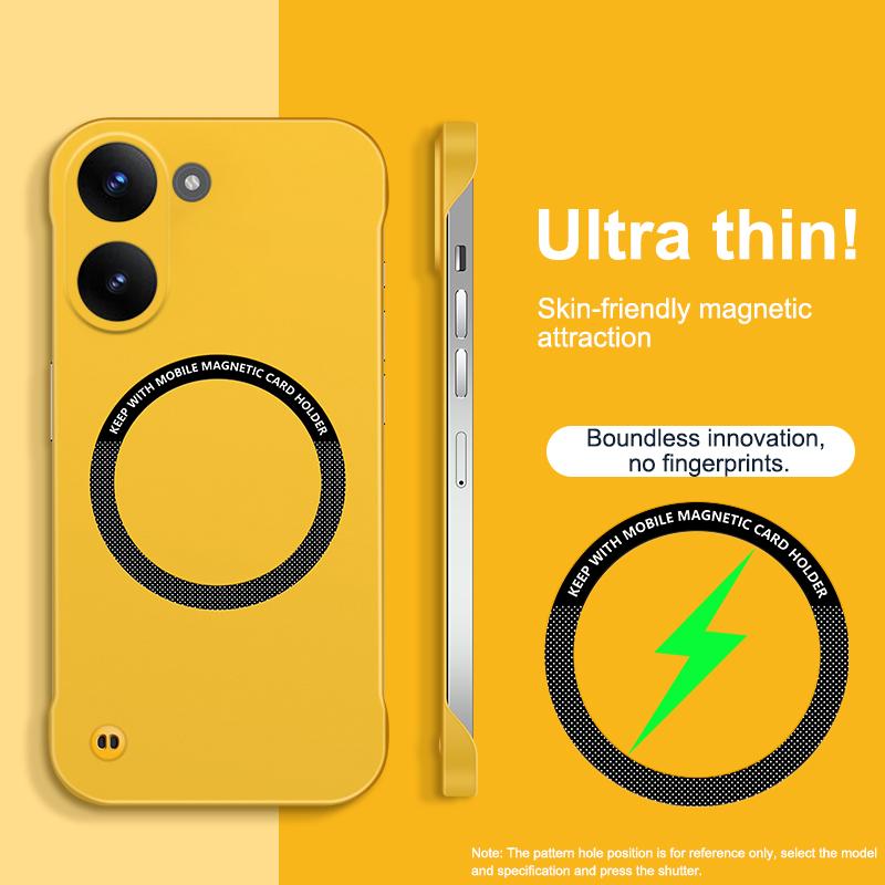 Роскошный тонкий чехол без бортиков для Xiaomi Poco X8 Pro X8Pro 5G, ударопрочный, из твердого поликарбоната, с магнитной поддержкой Magesafe для беспроводной зарядки, задняя крышка Funda