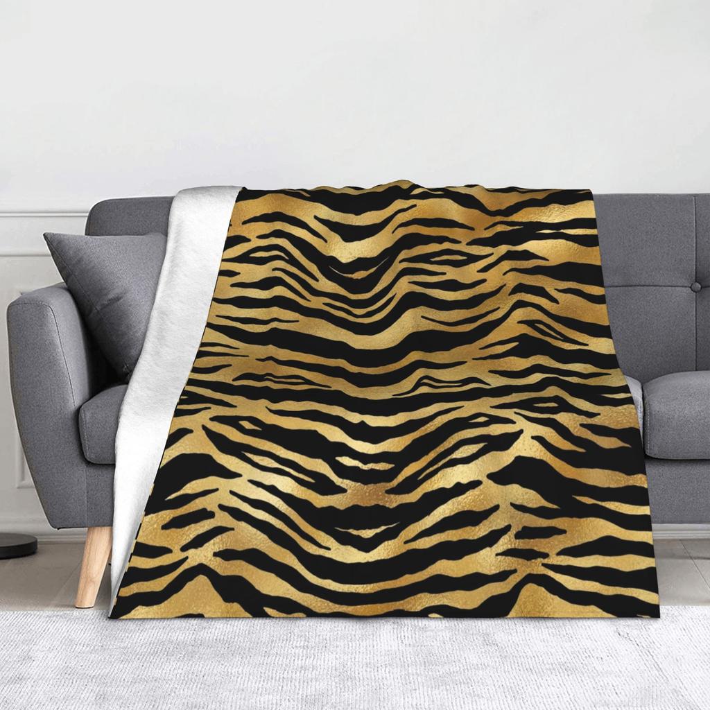 Черно-белый плед с рисунком снежного барса, флисовый, осенний, многофункциональный, мягкий, для дивана, кровати