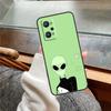 Cartoon Alien Case For Realme 13 Pro Plus 11 12 14  C71 C75 C55 C51 C53 C25 C63 C61 C65 C67 GT6 GT7 15 Pro
