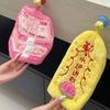 Cartoon Handkerchief Towel Thickened Absorbent Hand Towel Creative Hanging Hand Towel  Home