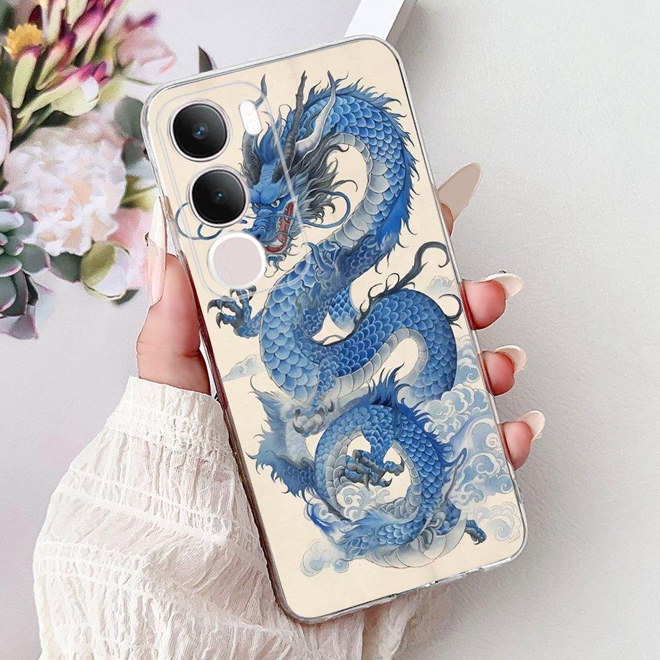 Silicone Case For Vivo Y19s V2419 Cover Lovely Cat Butterfly Cartoon Soft Back Protective Shell For Vivo Y19s 4G Y 19s TPU Coque