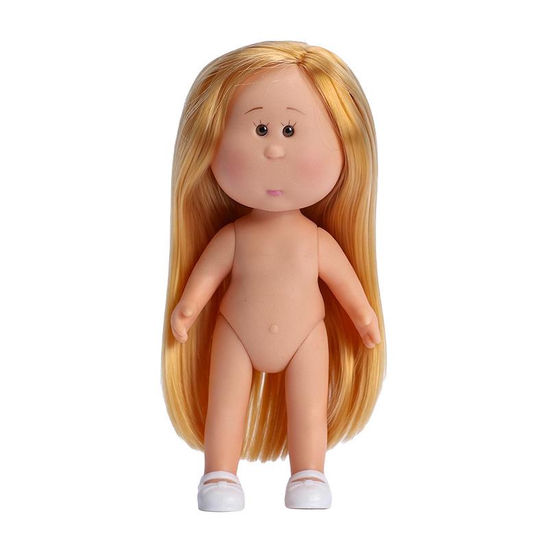 14 см / 5,5 дюйма «Картофельная кукла» Миа, Голая кукла – Мини BJD, Чистый холст для ручной росписи, Коллекционная художественная кукла