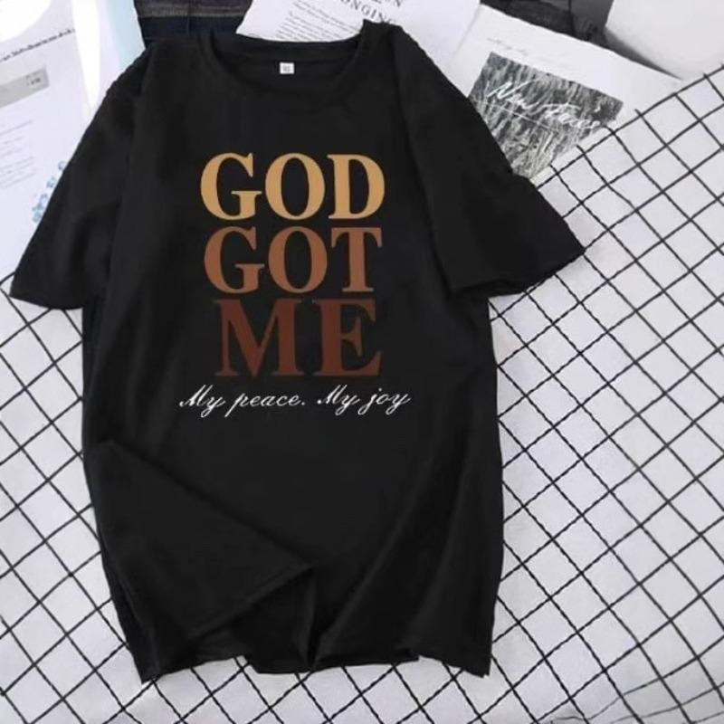 Летний топ с круглым вырезом и принтом, модные повседневные милые женские футболки из чистого хлопка с короткими рукавами