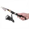 Super Mini Short Lure Telescopic Fishing Rods Spinning 1.0M-2.3M Convenient Easy To Carry Fishing Goods Accessories