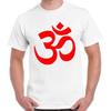 Om Aum Symbol Hinduism Meditation Yoga Shanti Present Retro Unisex T Shirt 2395