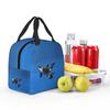 Parent-Child Orca In Bule Background Insulated Lunch Bag for Women Kids Portable Food Boxes Thermal Lunch Box Tote