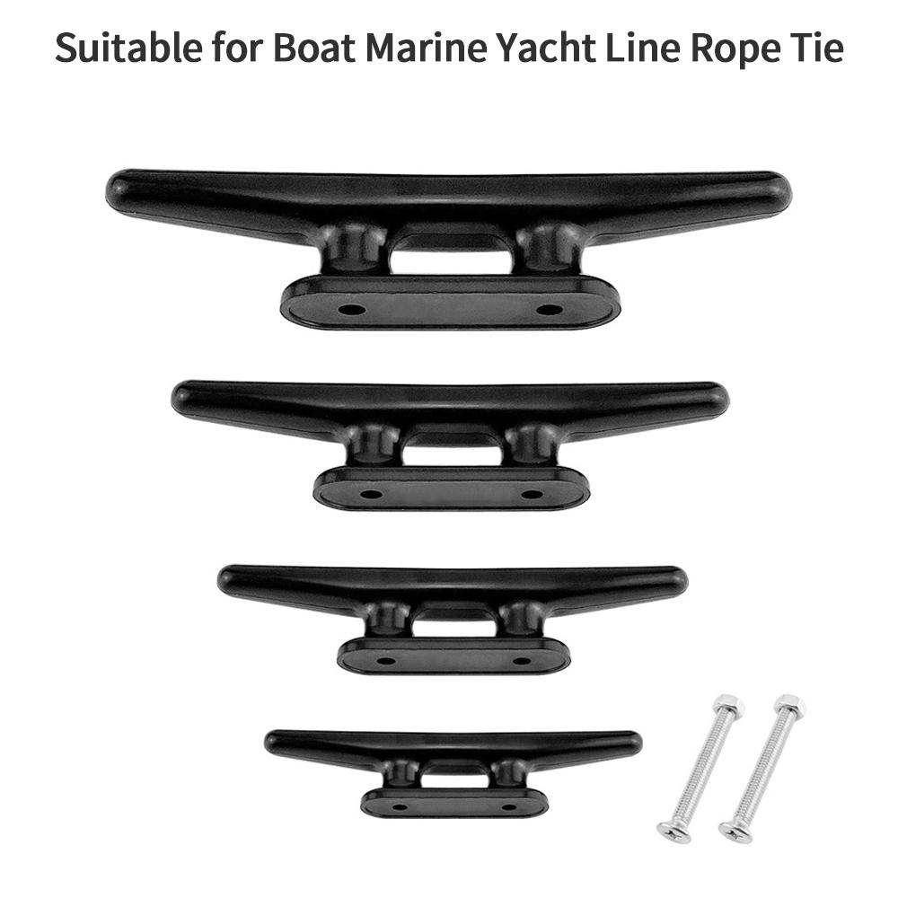 Cleat Rope Portable Boat Nylon Open Base Cleat Dock Desk Line Cleat With Stainless Steel Screw For