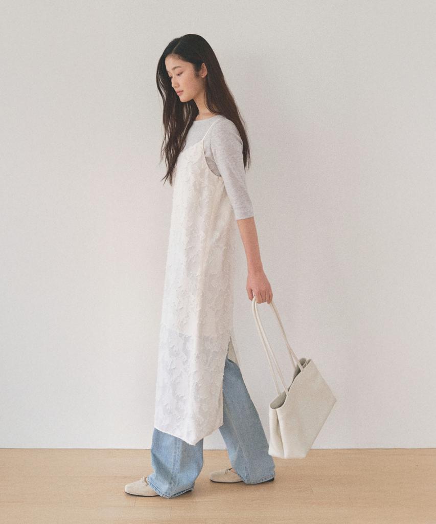 Mango Many Please Flat Square Bag_Ivory