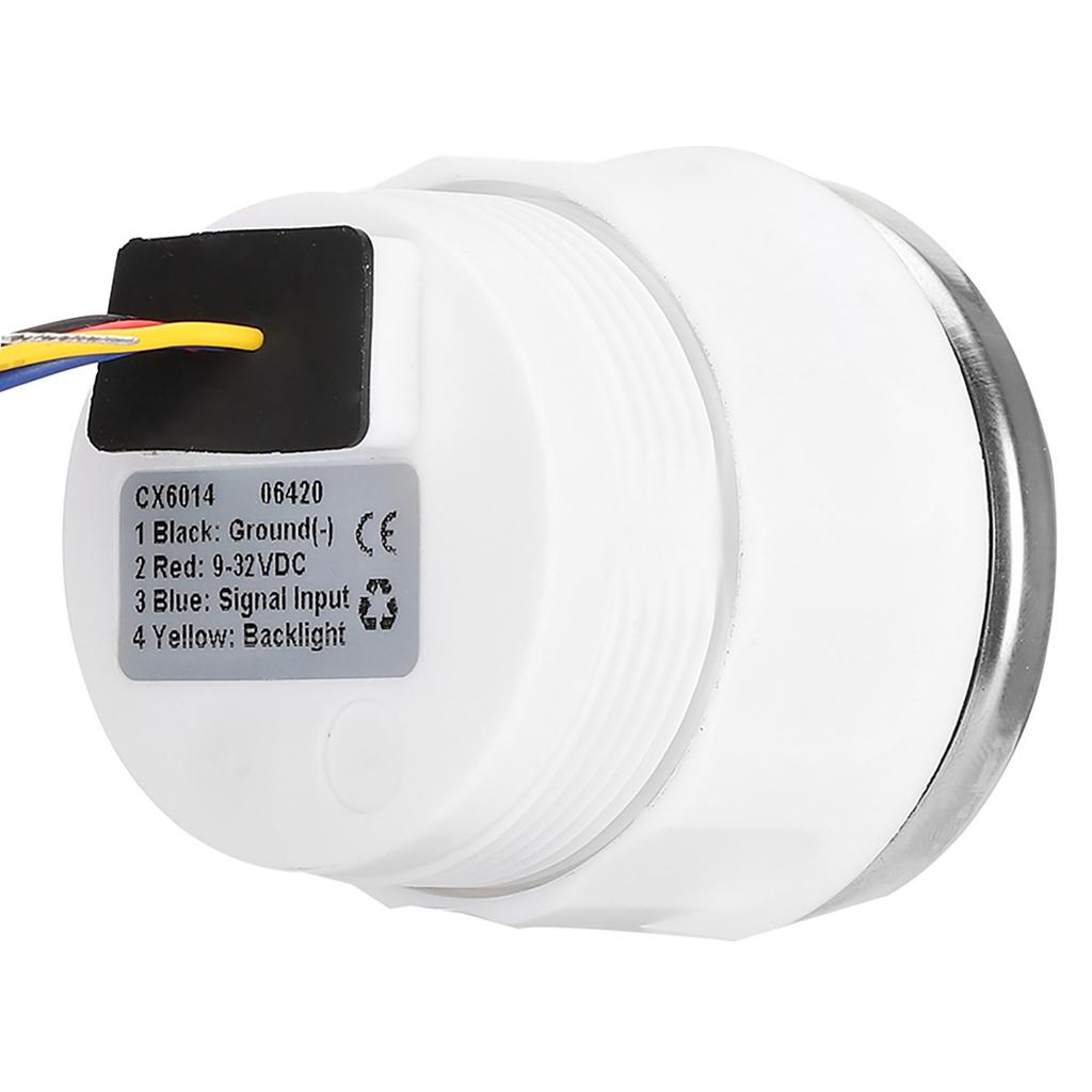 2in Cooling Water Temperature Gauge 40‑120 celsius Smart Alarm IP67 Waterproof 12VCelsius24V 0‑190ohm Sensor