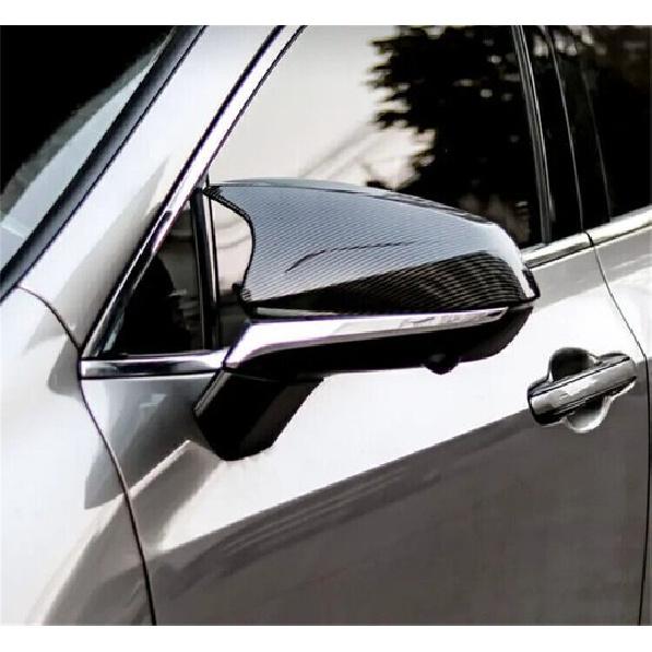 2× Carbon Fiber Look Side Mirror Cover Cap For Lexus NX200/NX260 RX300 2016-