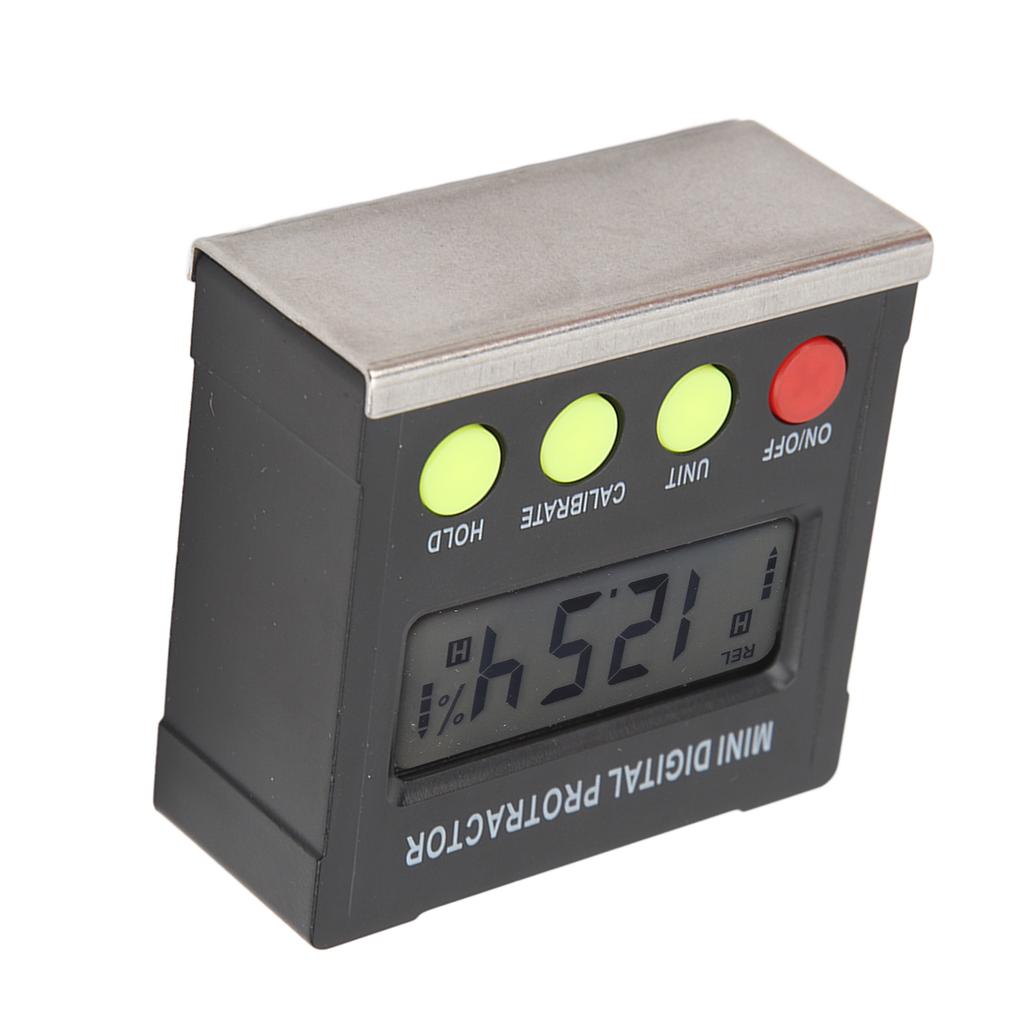 Цифровой угломер высокой точности, 4 кнопки, электронный уровень и угломер