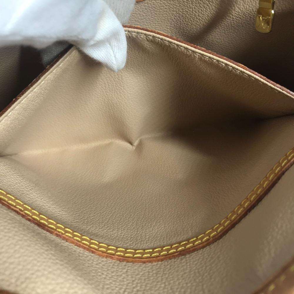 Louis Vuitton M42236 Сумка-ведро Monogram GM Сумка-тоут Сумка через плечо Коричневый
