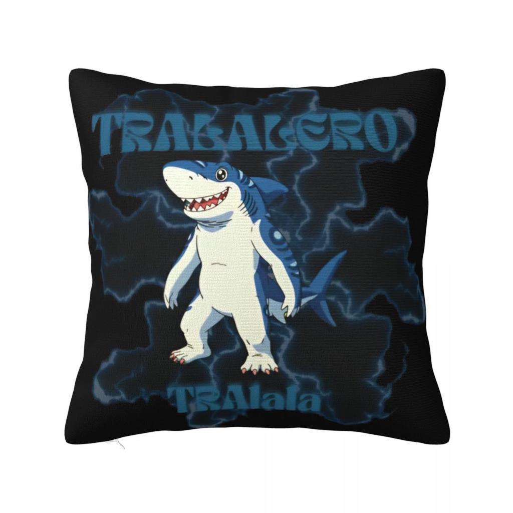 Тун Тун Тун Площадь Сахур Наволочки Итальянский Мозг-Гниль Мем Чехол на Подушку Винтажный Полиэстер Декор Наволочка для Гостиной