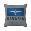 Bavaria Yachts Сине-серебристый логотип Квадратная наволочка Чехол для подушки Наволочка Чехол для декоративной подушки для дома Дивана Гостиной