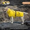 Уличная водонепроницаемая одежда для домашних собак, дождевик, пончо, лабрадор, золотистый ретривер, корги, одежда для средних и больших собак