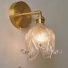 Pull Chain Switch LED Wall Lights Restaurant Aisle Hallway Up Down Rotate Vintage Clear Glass Home Decor Wall Lamp Sconce