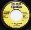 7inch Record ANTHONY B - Lock It Down NONE Ice-Berg Record Jamaica Reggae, Ska & Dub Used