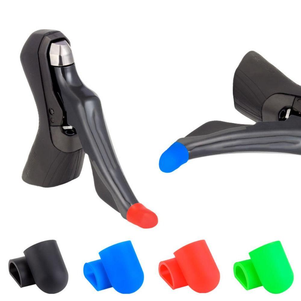 1 Pair Non-slip Handlebar Grip Cover Silicone Shifter Protective Cover High Quality Brake Cover