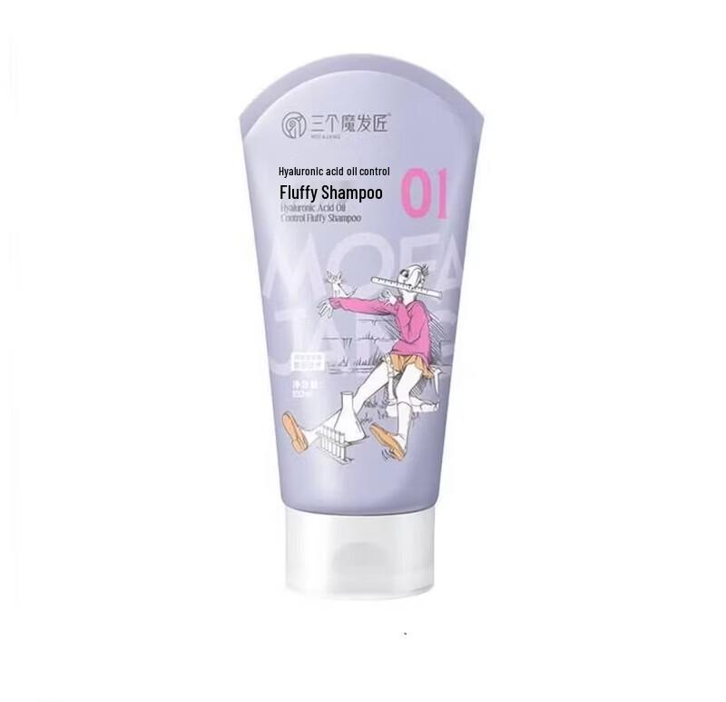 Three Hair Magicians Hyaluronic Acid Oil Control Volumizing Shampoo