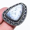Dendrite Opal Handmade 925 Sterling Silver Jewelry Ring Size 10 z8S72
