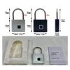 PRAYKUBE P2 Smart Fingerprint Padlock Waterproof Zinc Alloy Biometric Padlocks With Buit-in Rechargeable Battery USB Charge