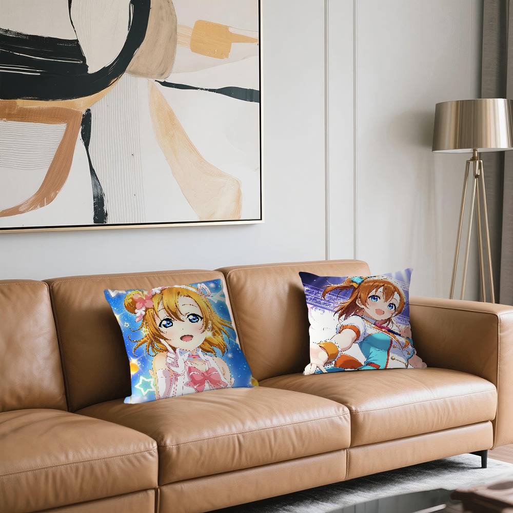 Аниме Love Live Косака Хонока Наволочки Домашнее Постельное Белье Декоративная Наволочка Свадебная Супер Мягкая Наволочка