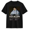 Футболка Lily Allen West End Girl Tour 2026 Хиппи Футболки С коротким рукавом Y2K Повседневная футболка Летняя Хлопок 4XL 5XL 6XL Одежда