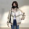 Women's Baseball Jacket, Short Style, Fashionable and Versatile, Autumn and Spring, Trendy Loose Fit
