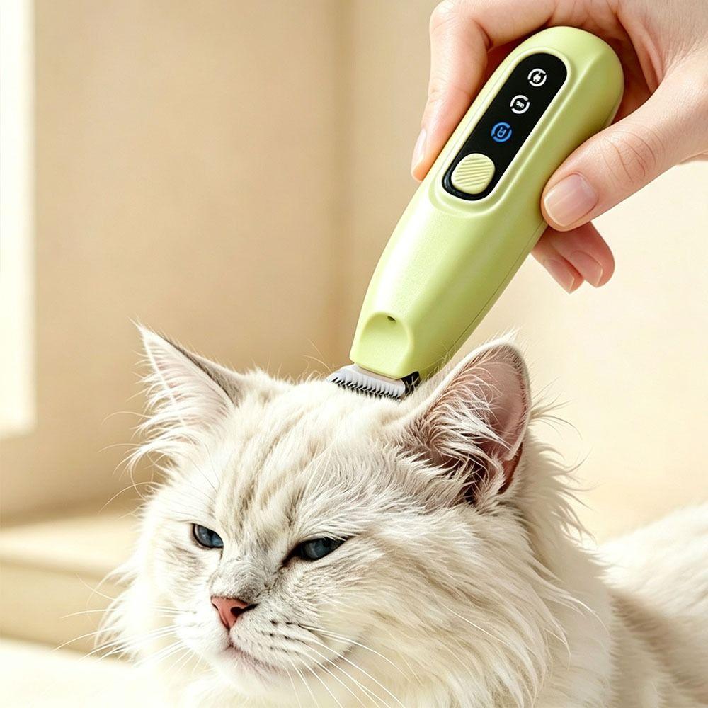With Light Pet Grooming Shaver ABS Pet Paw Trimmer New Pet Hair Clipper Ear Hair Trimming