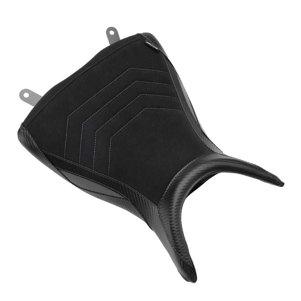 Подушка водительского сиденья переднего рейдера из искусственной кожи, синяя для Yamaha Mt-03 Yzf-R3 2015-2023