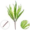 For Office/wedding Artificial Flower Lifelike Fern Foliage Bush Plants