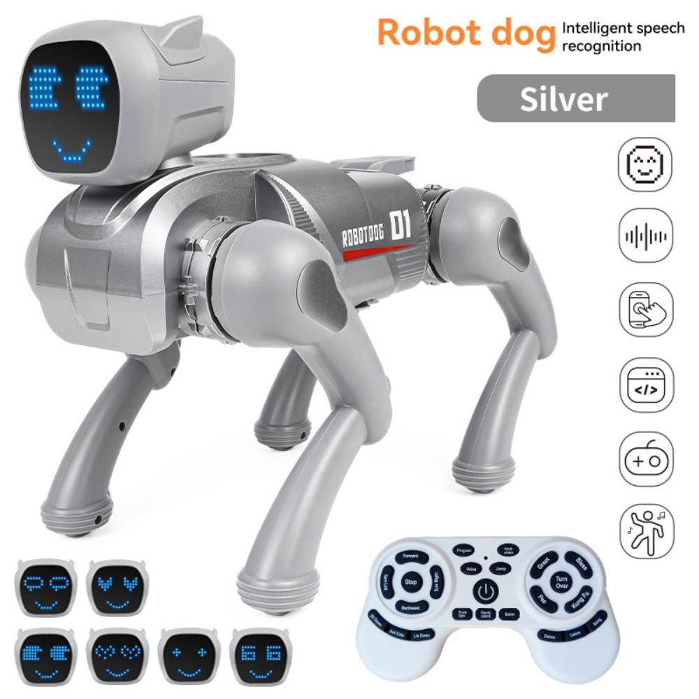 Programmable Smart Robot Dog Remote Control Interactive Robot Dog Voice Command Robot Best Gift