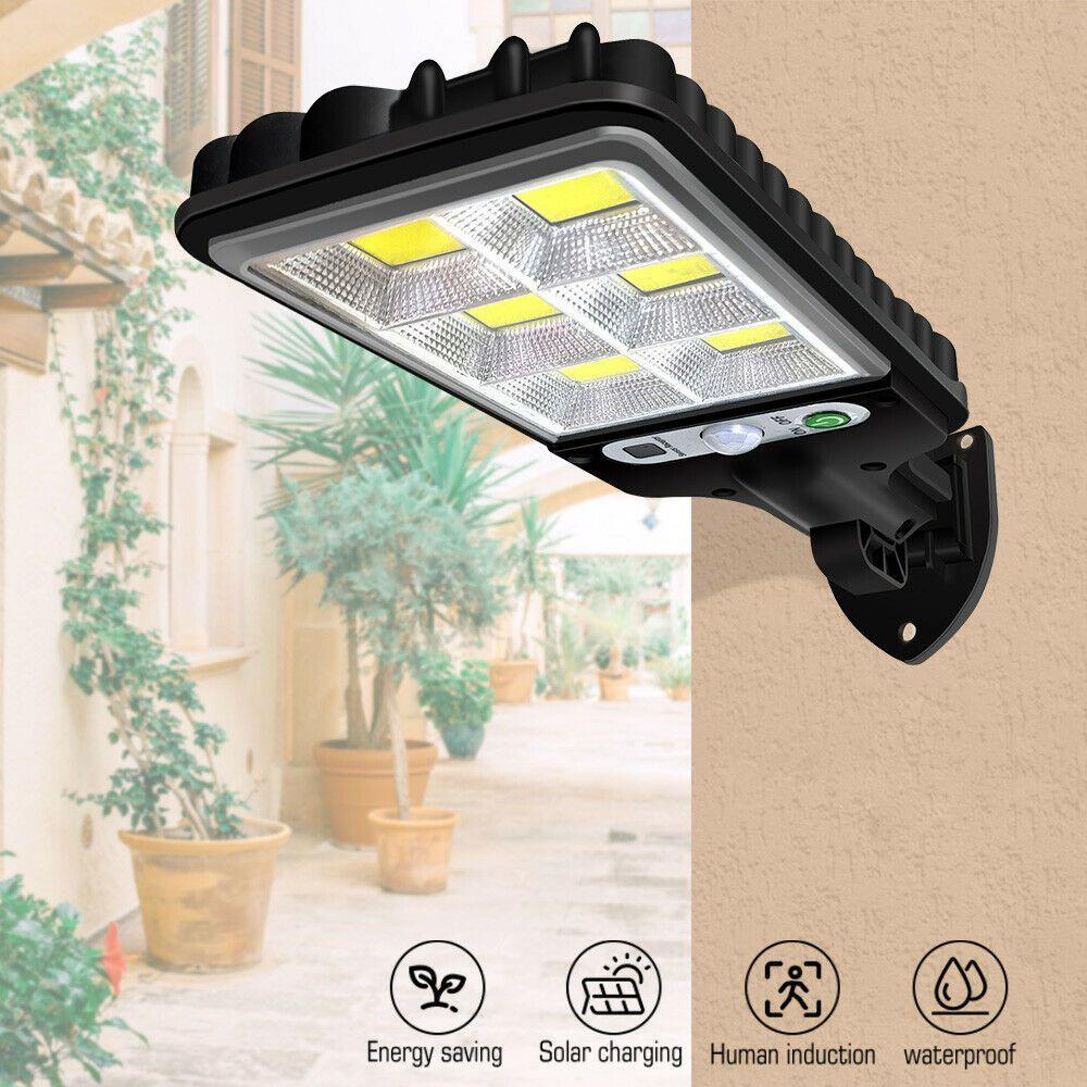 Yard Lamp Garden Outdoor 600W LED Solar Lamp Wall Light Motion Sensor