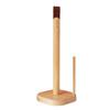 Держатель для бумажных полотенец Устойчивая подставка Деревянный держатель рулона полотенец для столешницы Длина 28 см Ширина 13 см