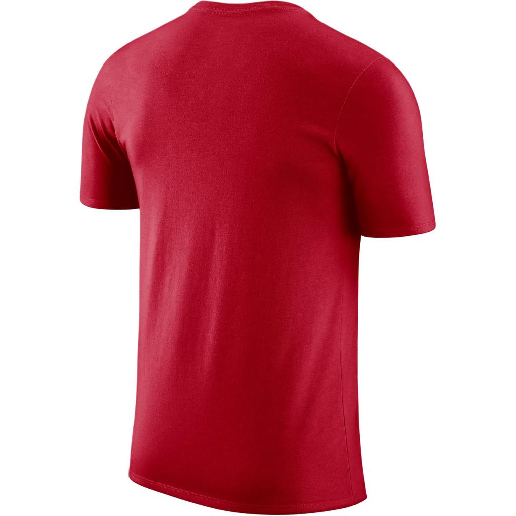Nike Футболка с коротким рукавом и круглым вырезом Dri-Fit NBA Houston Rockets с буквенным принтом, мужская, университетско-красная, HF1422-657
