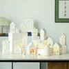 Ceramic House Candle Holder, Nordic Creative Candlestick for Home, Dinner & Wedding Table Decor