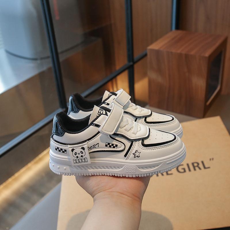 Туфли для девочек 2025 осень новая студенческая версия маленькие белые туфли детские повседневные мягкая подошва высокая ценность школьный сезон обувь