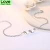 925 Sterling Silver Bracelets &Bangles For Women Sterling -Silver -Jewelry Lovely Star Bracelet Pulseira S -B113